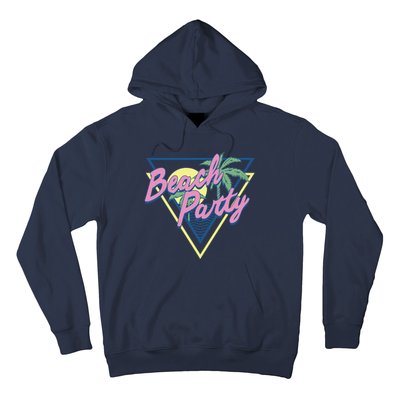 Beach Party Retro Wave Style Hoodie