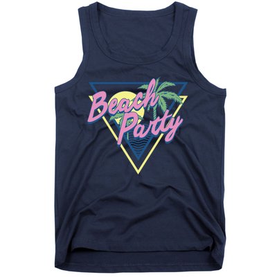 Beach Party Retro Wave Style Tank Top