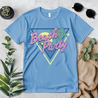 Beach Party Retro Wave Style Premium T-Shirt