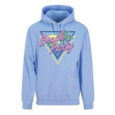 Beach Party Retro Wave Style Unisex Surf Hoodie