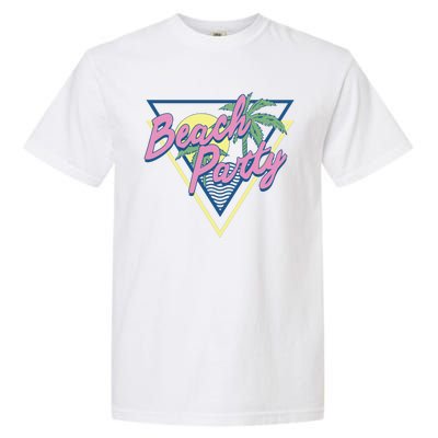 Beach Party Retro Wave Style Garment-Dyed Heavyweight T-Shirt