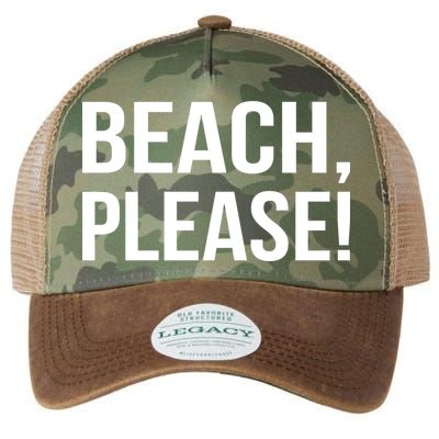 Beach Please! Legacy Tie Dye Trucker Hat