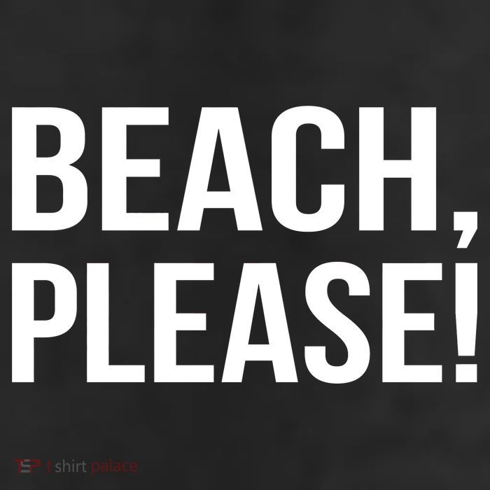 Beach Please! 7 Panel Mesh Trucker Snapback Hat