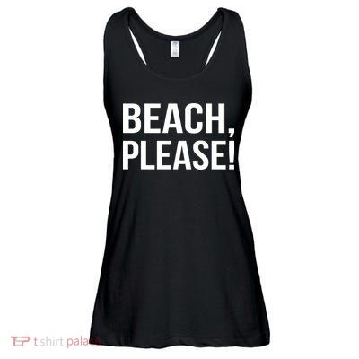 Beach Please! Ladies Essential Flowy Tank
