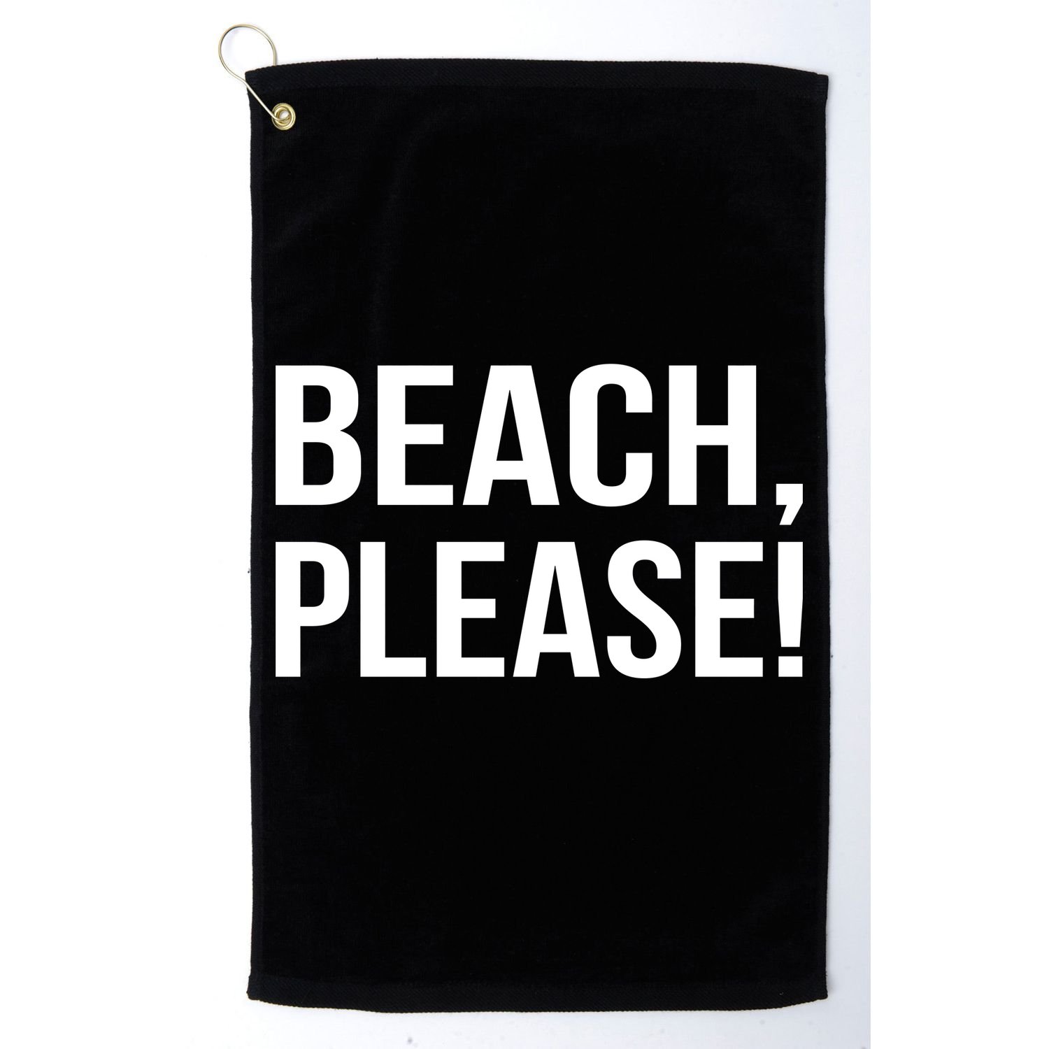 Beach Please! Golf Towel
