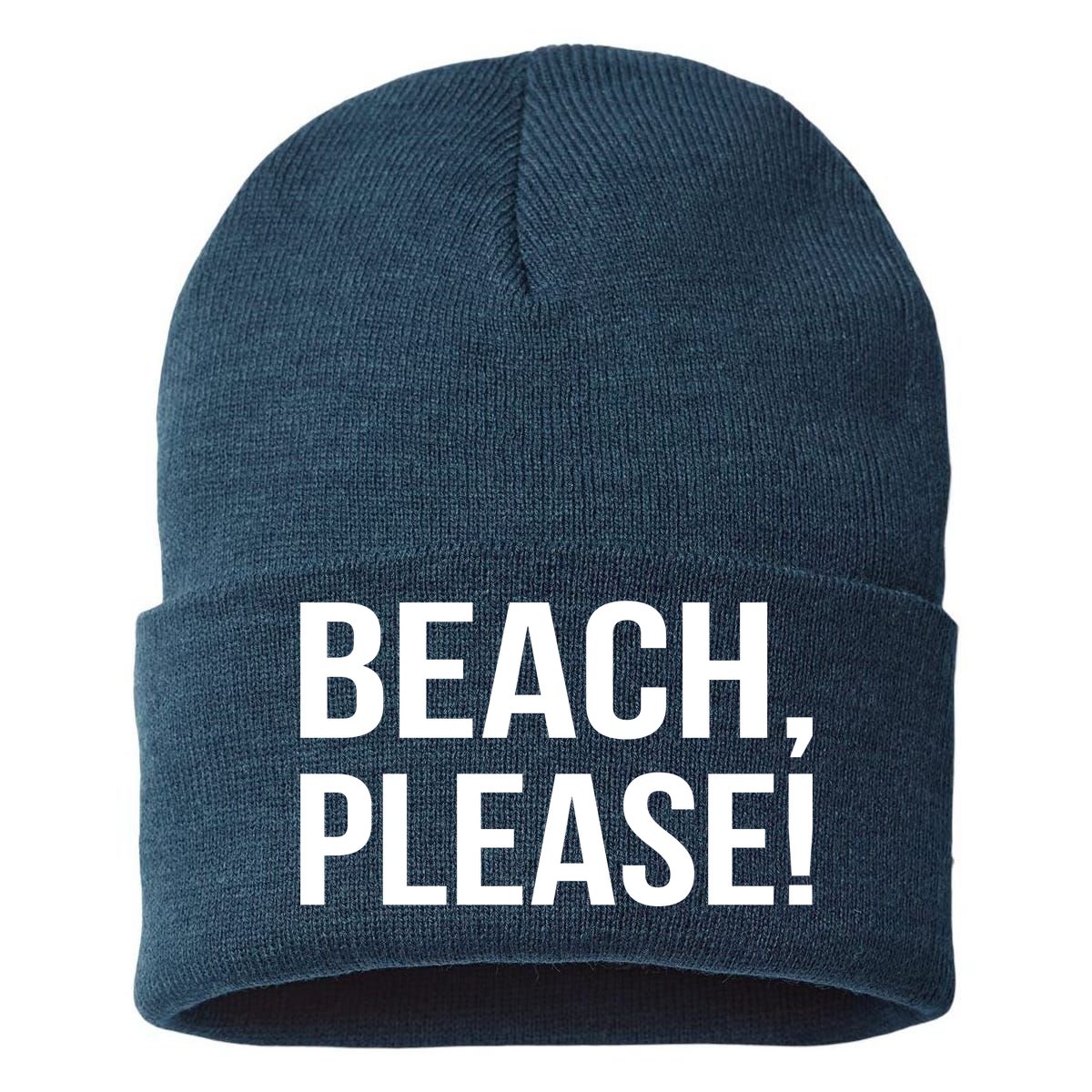 Beach Please Sustainable Knit Beanie