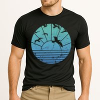 Beach Sunset Seagulls  Cooling Performance Crew T-Shirt