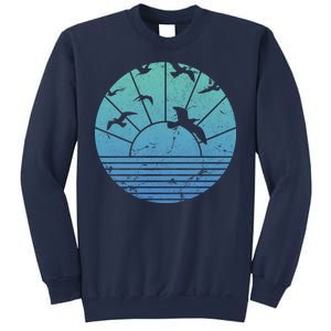 Beach Sunset Seagulls  Sweatshirt