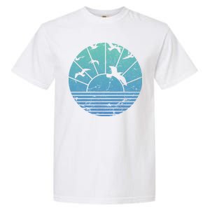 Beach Sunset Seagulls  Garment-Dyed Heavyweight T-Shirt