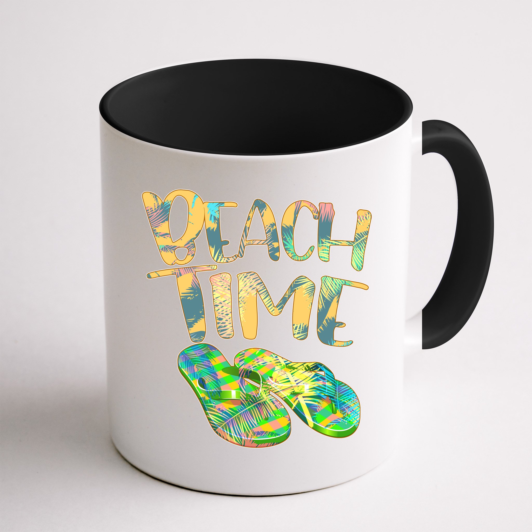 Beach Time Flip Flops Summer Fun Mug