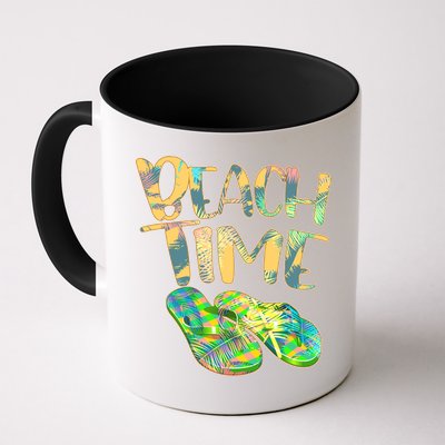 Beach Time Flip Flops Summer Fun Mug