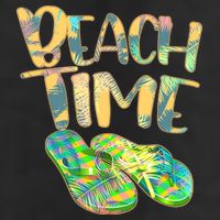 Beach Time Flip Flops Summer Fun 15oz Campfire Ceramic Mug