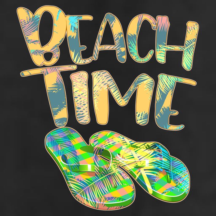 Beach Time Flip Flops Summer Fun 15oz Campfire Ceramic Mug