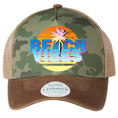 Beach Vibes Legacy Tie Dye Trucker Hat