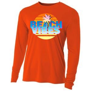 Beach Vibes Cooling Performance Long Sleeve Crew