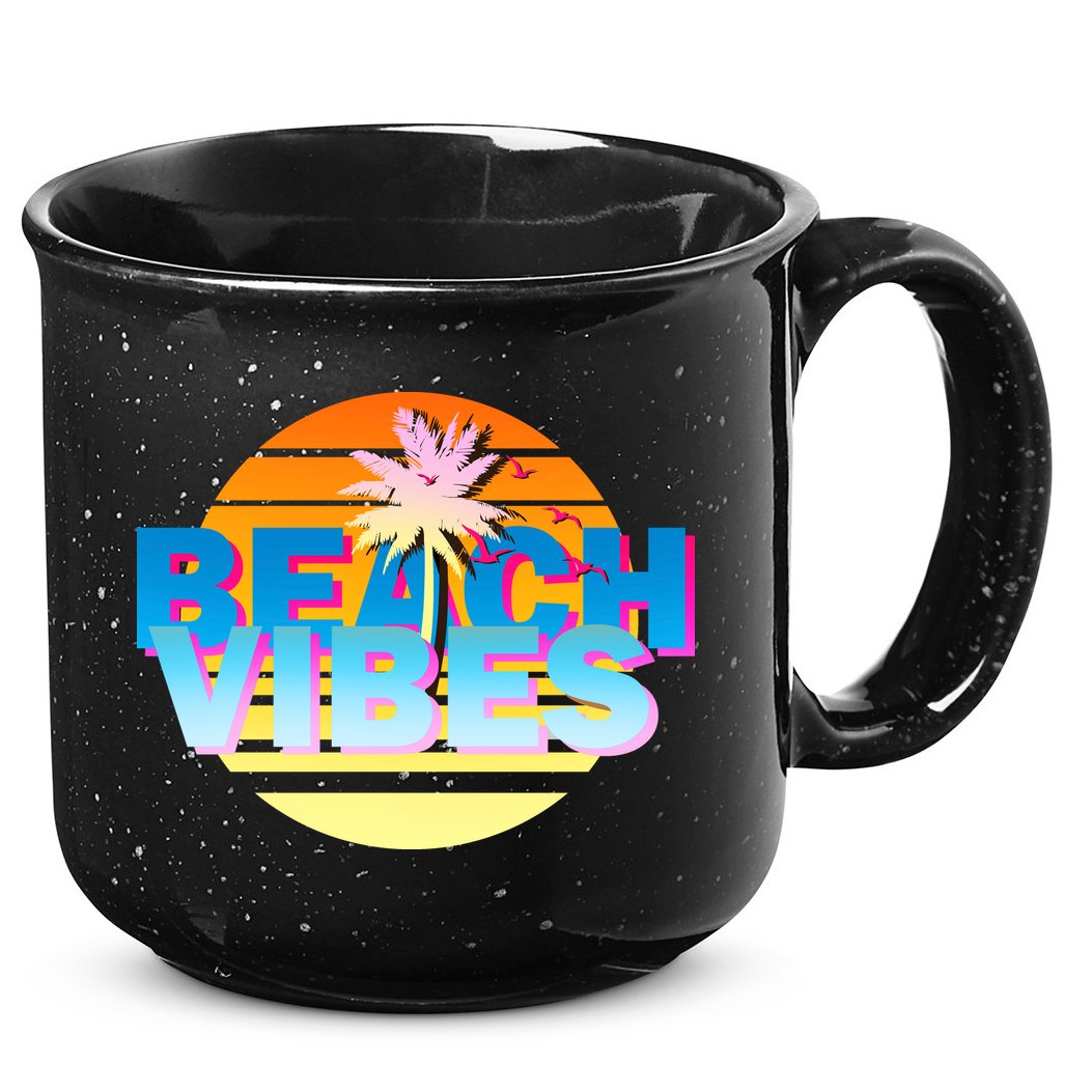 Beach Vibes 15oz Campfire Ceramic Mug