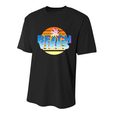 Beach Vibes Youth Performance Sprint T-Shirt