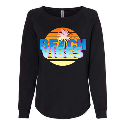 Beach Vibes Womens California Wash Sweatshirt