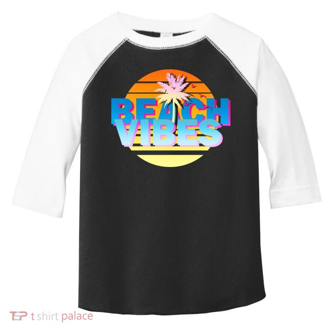 Beach Vibes Toddler Fine Jersey T-Shirt