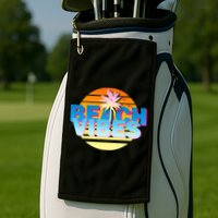 Beach Vibes Golf Towel
