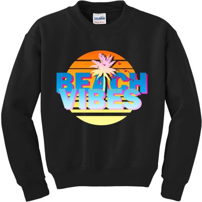 Beach Vibes Kids Sweatshirt