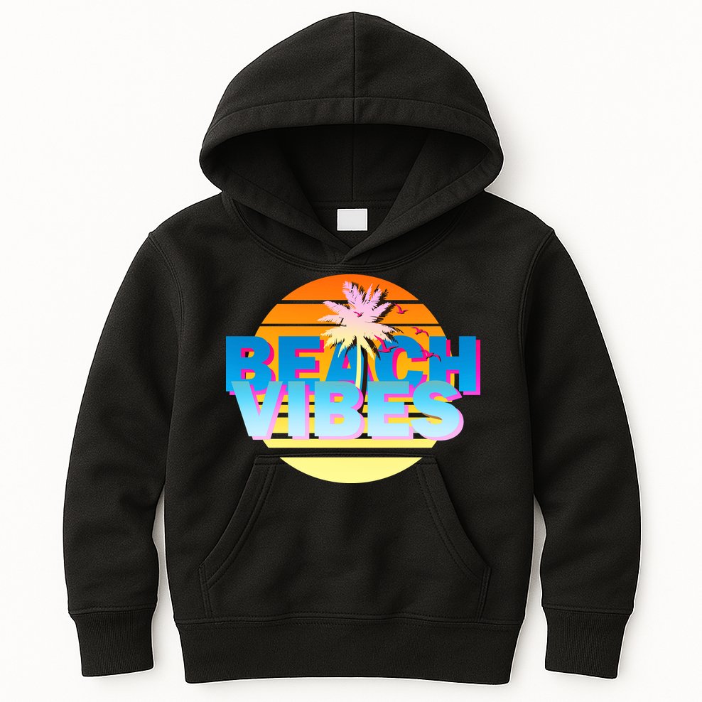 Beach Vibes Kids Hoodie