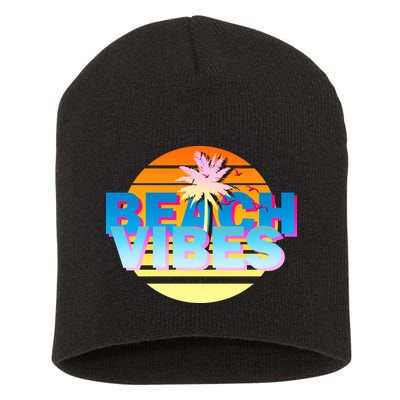 Beach Vibes Short Acrylic Beanie