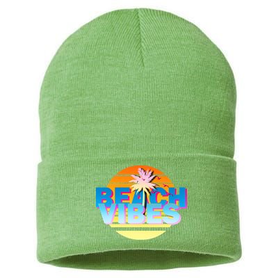 Beach Vibes Sustainable Knit Beanie