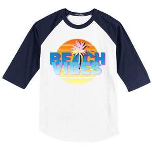 Beach Vibes Baseball Sleeve Shirt