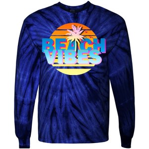 Beach Vibes Tie-Dye Long Sleeve Shirt