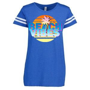 Beach Vibes Enza Ladies Jersey Football T-Shirt