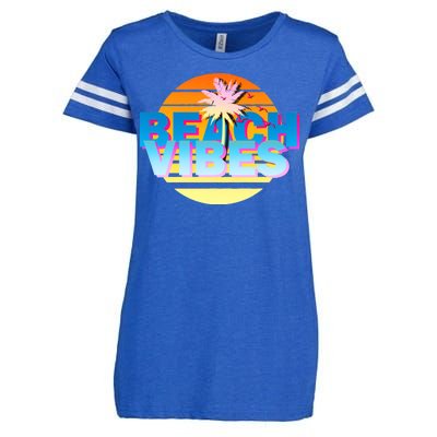 Beach Vibes Enza Ladies Jersey Football T-Shirt