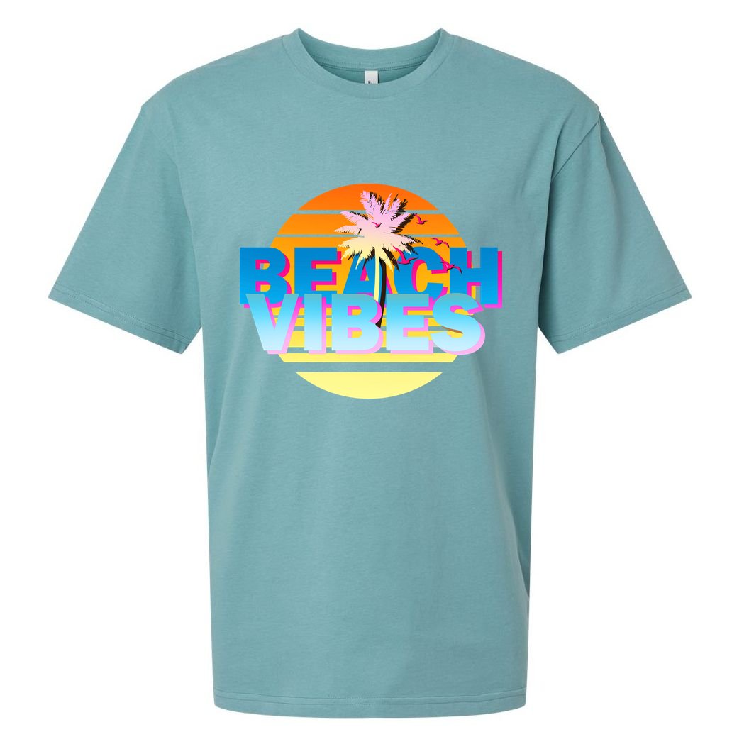 Beach Vibes Sueded Cloud Jersey T-Shirt