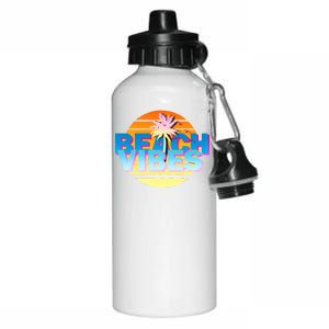 Beach Vibes Aluminum Water Bottle