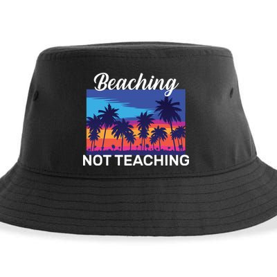 Beaching Not Teaching Sustainable Bucket Hat