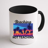 Beaching Not Teaching Mug