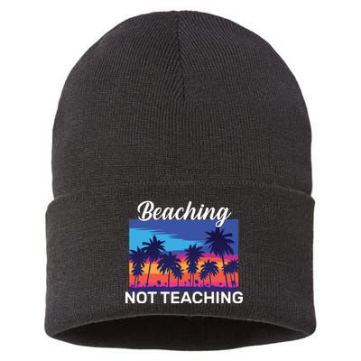 Beaching Not Teaching Sustainable Knit Beanie