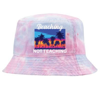 Beaching Not Teaching Tie-Dyed Bucket Hat