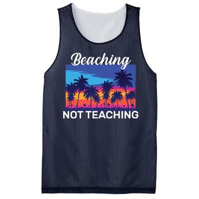 Beaching Not Teaching Mesh Reversible Basketball Jersey Tank