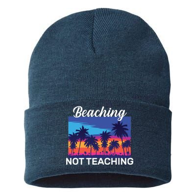 Beaching Not Teaching Sustainable Knit Beanie