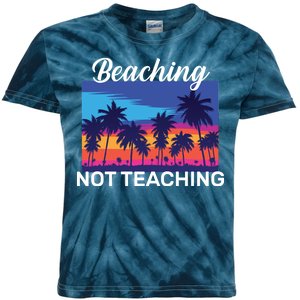 Beaching Not Teaching Kids Tie-Dye T-Shirt