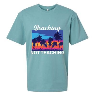 Beaching Not Teaching Sueded Cloud Jersey T-Shirt