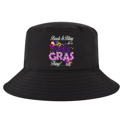Beads & Bling It's A Mardi Gras Thing Cool Comfort Performance Bucket Hat