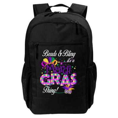 Beads & Bling It's A Mardi Gras Thing Backpack