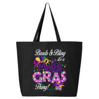 Beads & Bling It's A Mardi Gras Thing 25L Jumbo Tote