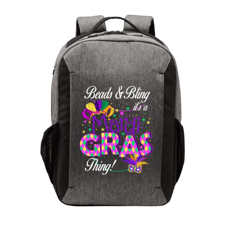 Beads & Bling It's A Mardi Gras Thing Vector Backpack
