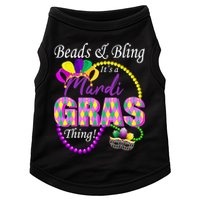 Beads and Bling it's a Mardi Gras Thing Doggie Tank