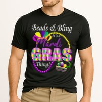 Beads and Bling it's a Mardi Gras Thing Performance Shirt