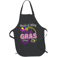 Beads and Bling it's a Mardi Gras Thing Apron