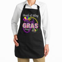 Beads and Bling it's a Mardi Gras Thing Apron